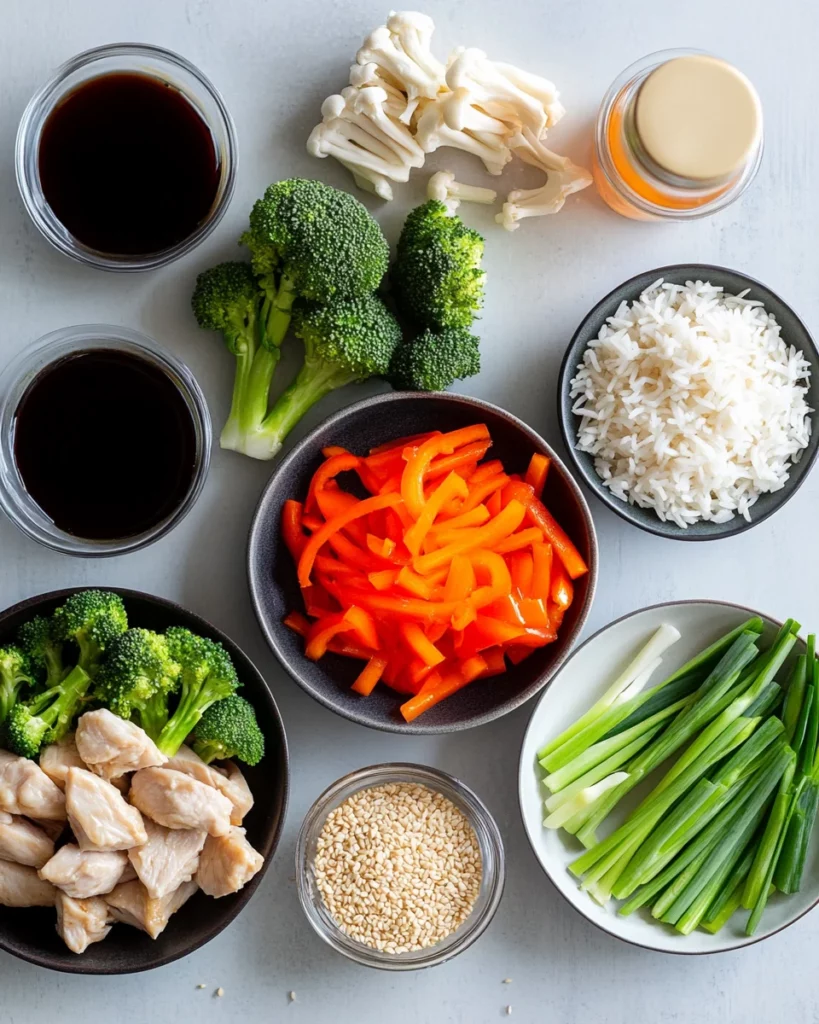Teriyaki Chicken Rice Bowl