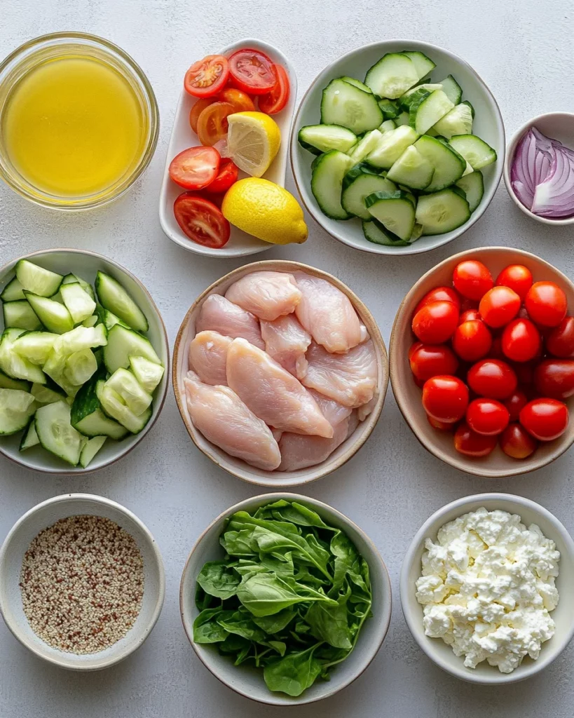 Greek Chicken Bowl