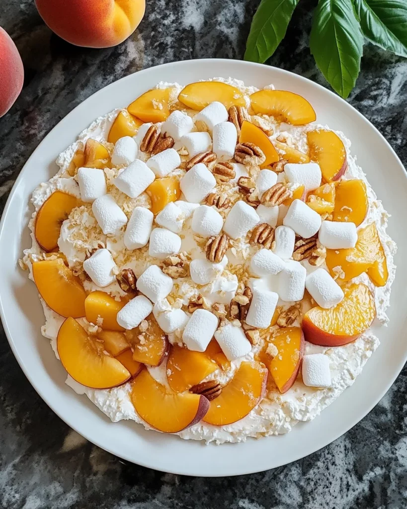 Millionaire Peach Salad