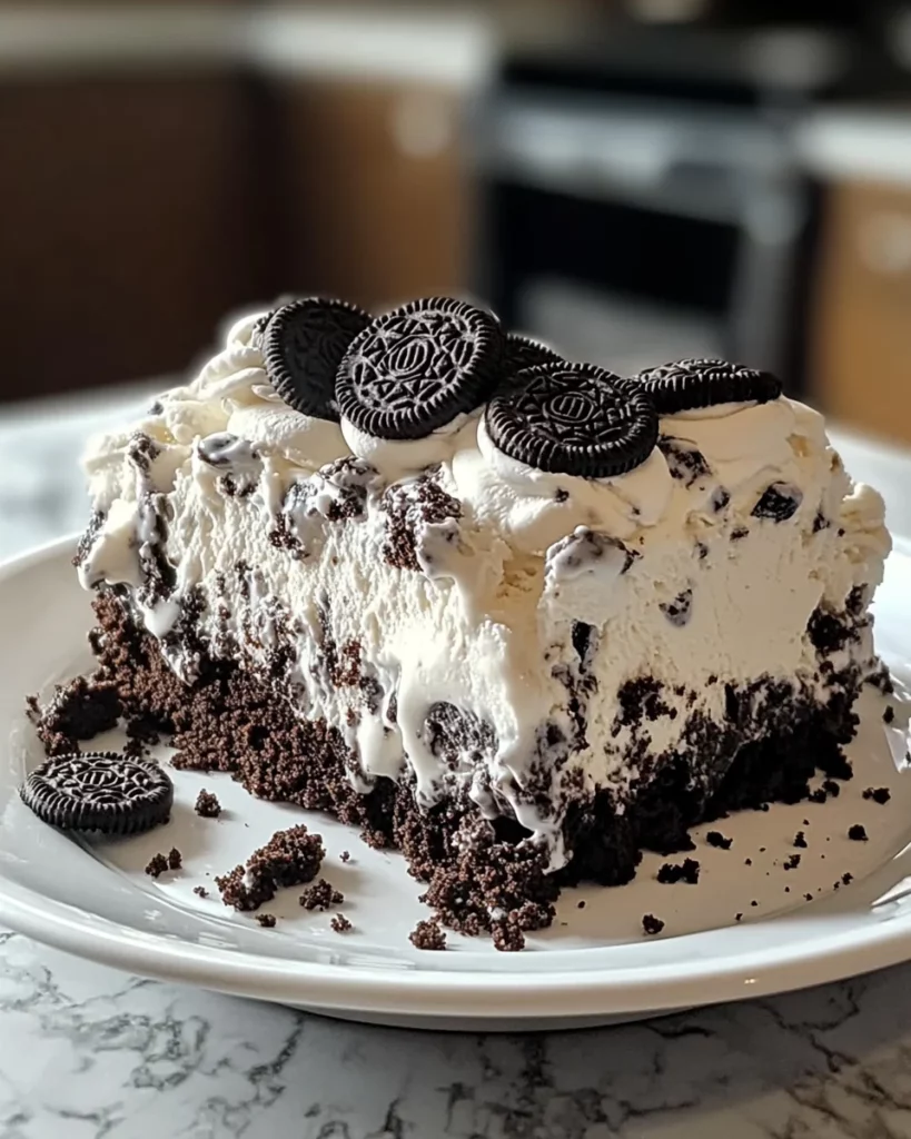 Cookies and Cream Ice Cream Cake
