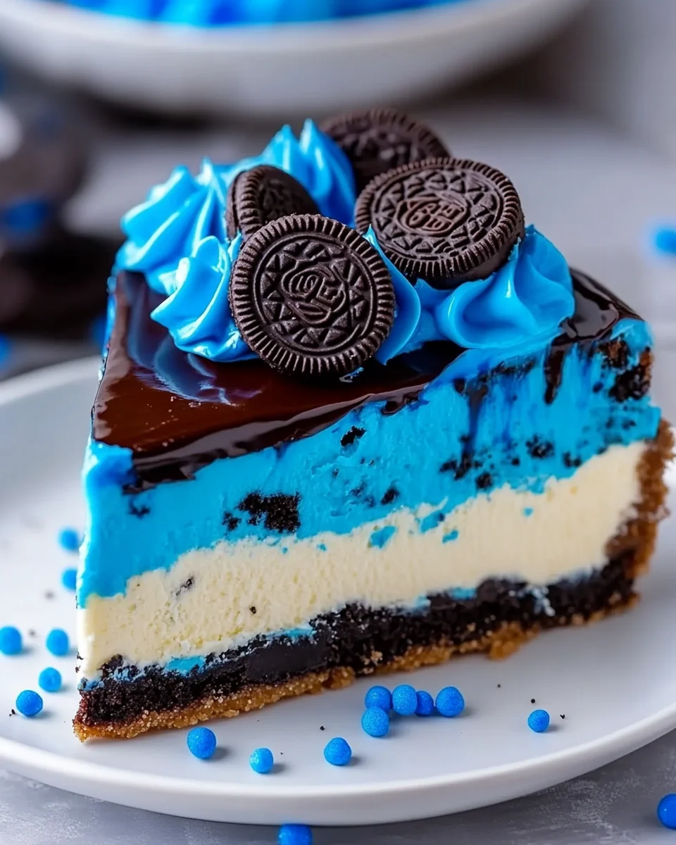 Cookie Monster Delight: An Indulgent Cheesecake Recipe!