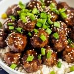 Asian Crockpot Meatballs