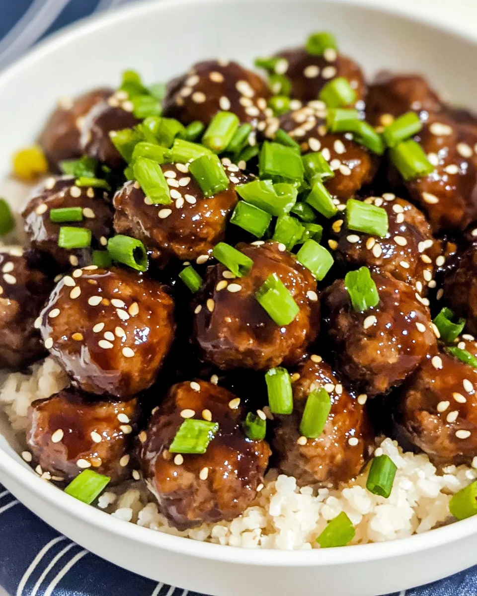 Asian Crockpot Meatballs: A Deliciously Easy Recipe!