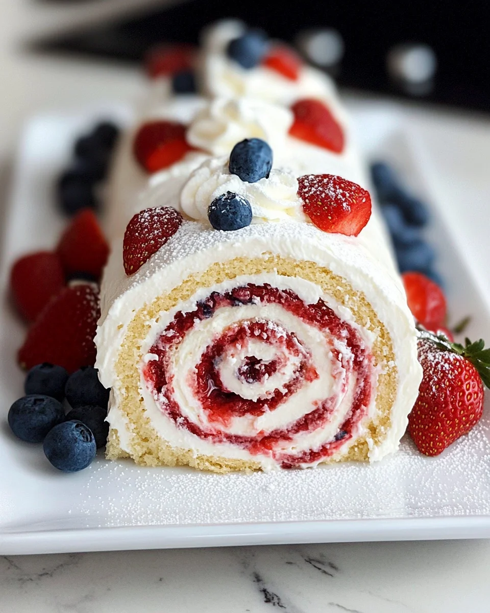July Cake Roll: Delight in This Fresh Summer Dessert!