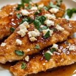 Crispy Hot Honey Feta Chicken