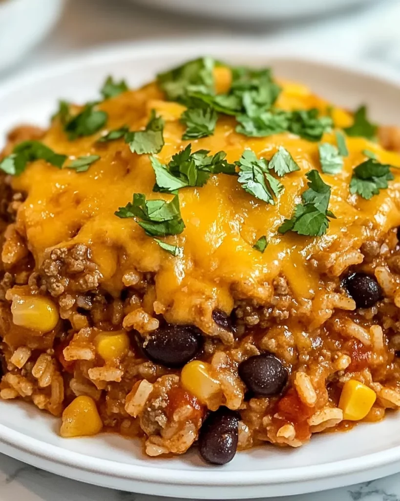 Best One-Pot Mexican Rice Casserole