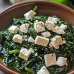 Creamy Spinach with Feta