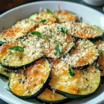 Baked Parmesan Zucchini