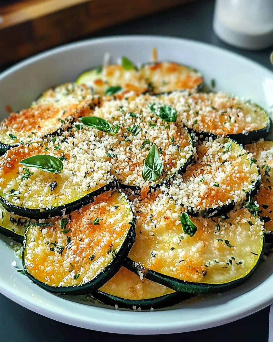 Baked Parmesan Zucchini: Discover a Crispy Delight!
