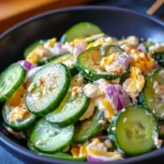 Jalapeno Popper Cucumber Salad