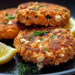 Mediterranean Salmon Patties