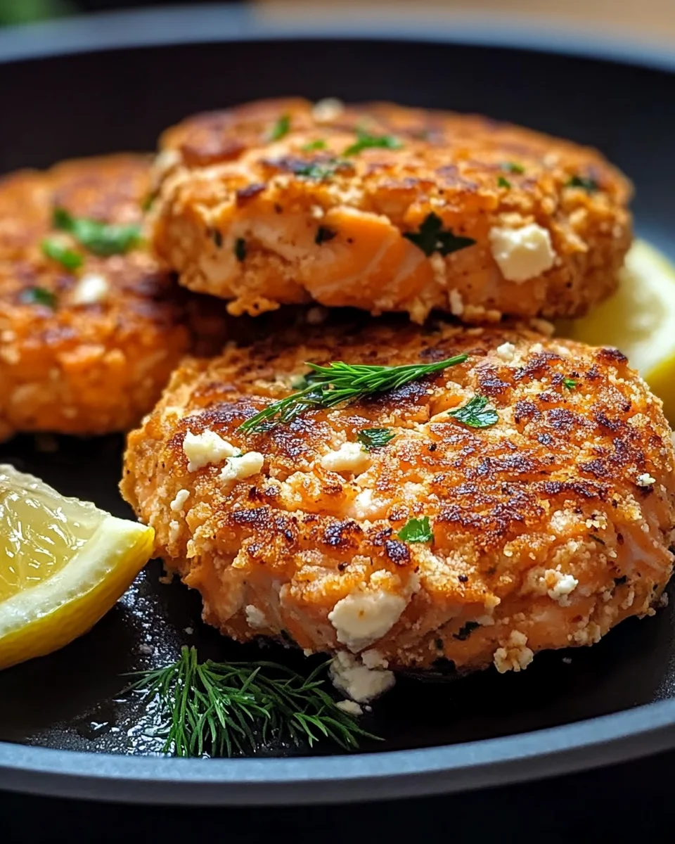 Mediterranean salmon patties that will delight your taste buds!