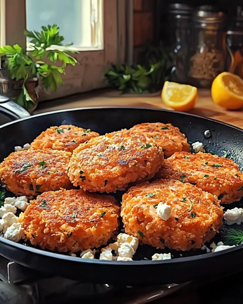Mediterranean Salmon Patties