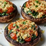 stuffed portobello mushrooms