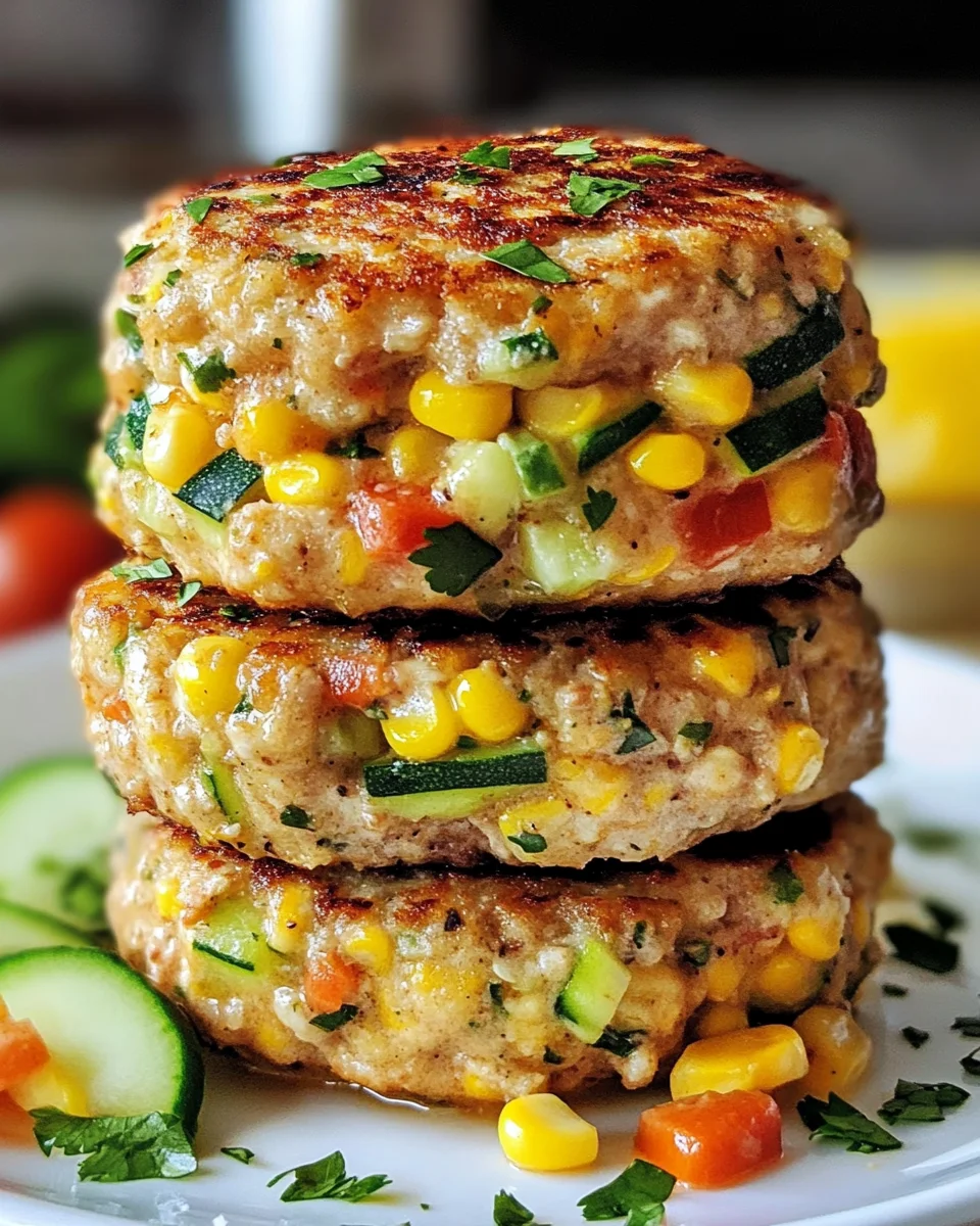 Chicken Zucchini Corn Burgers: Taste the Ultimate Twist!