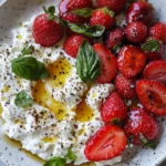 Whipped Feta with Roasted Strawberries