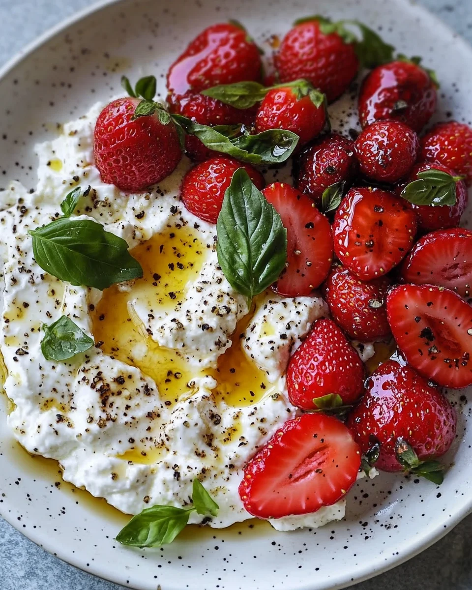 Whipped Feta with Roasted Strawberries: A Must-Try Delight!