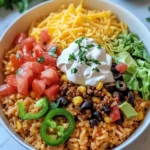 taco rice bowl