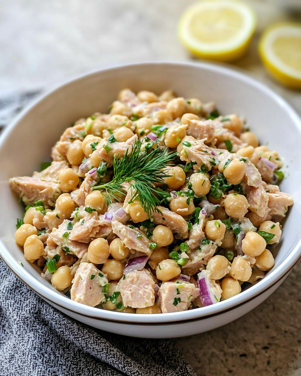Tuna Garbanzo Bean Salad: A Healthy Delight Awaiting You!