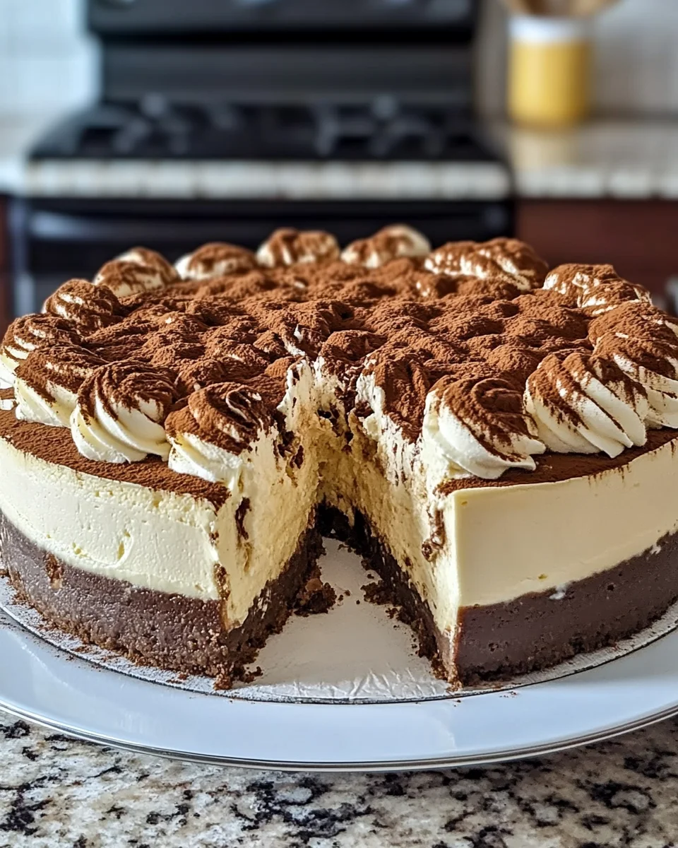 Tiramisu Cheesecake Indulge In This Creamy Delight 