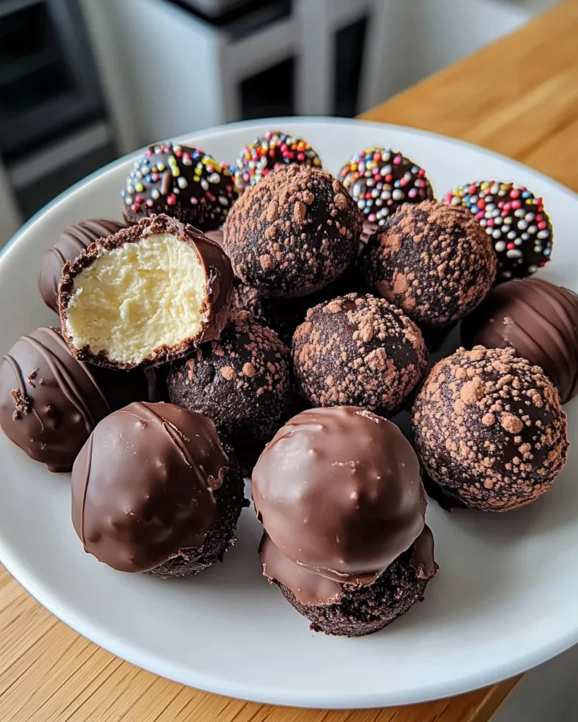 brownie truffles