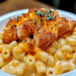 creamy honey pepper chicken mac and cheese
