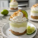 No-bake Key Lime Cheesecake Jars