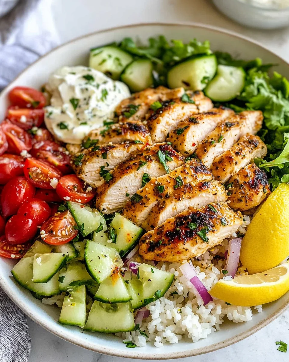 Greek Chicken Bowl: Discover This Flavorful Recipe!
