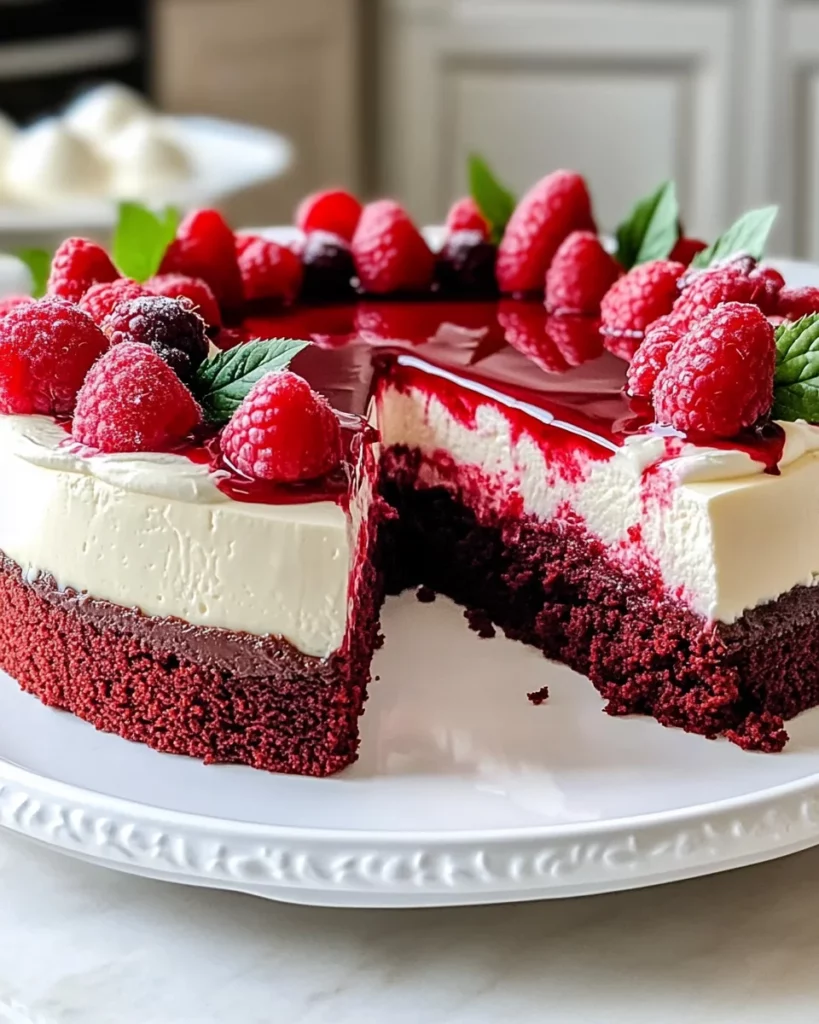 Red Velvet Cheesecake Bliss