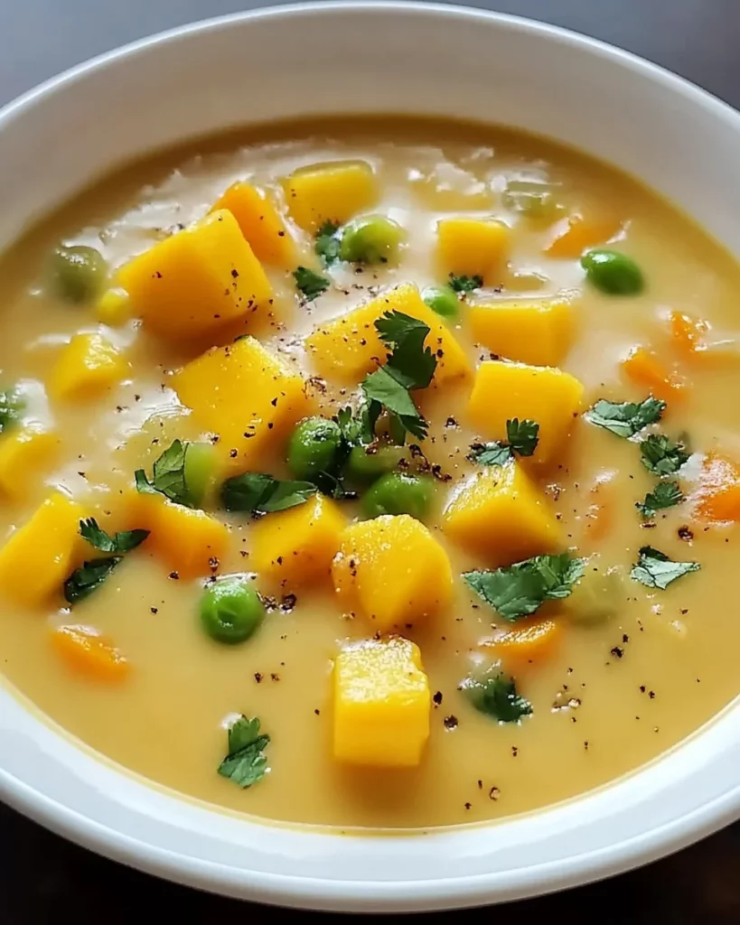 Creamy Mangoes Chowder