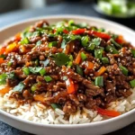 Crispy Chilli Beef Rice