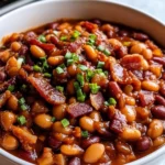 Homemade Slow Cooker Baked Beans