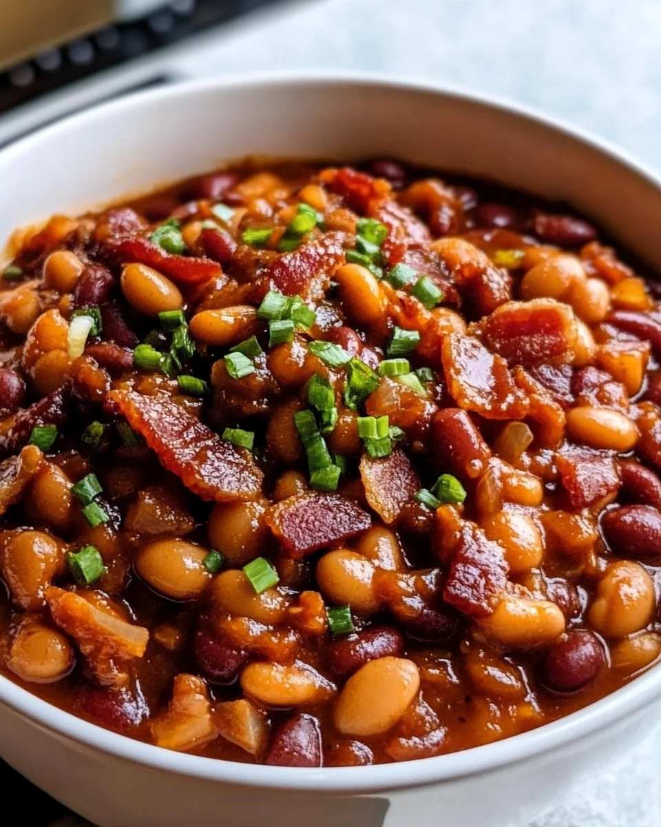 Homemade Slow Cooker Baked Beans: Easy & Delicious Recipe!