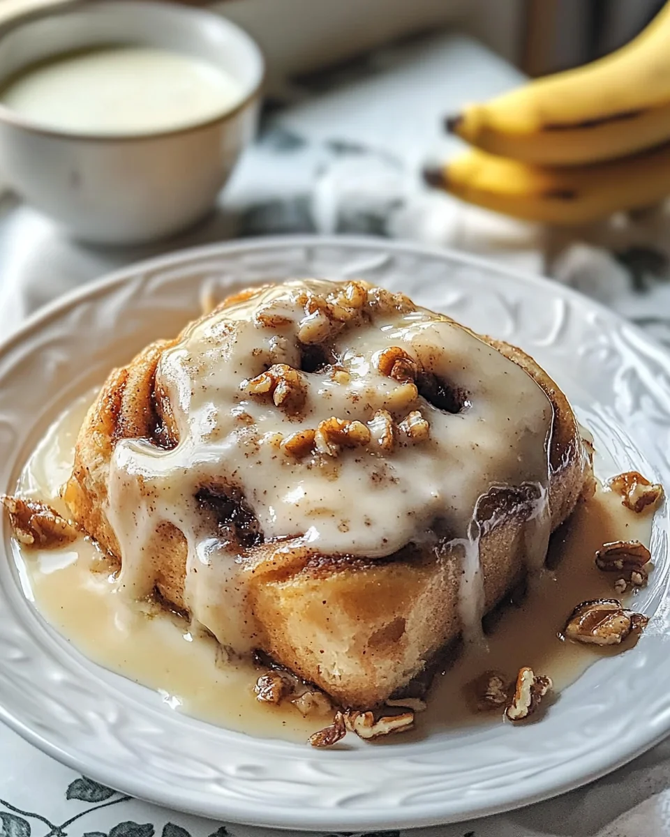 Banana Bread Cinnamon Rolls: Indulge in a Cozy Delight!