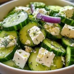 Cucumber Feta Salad