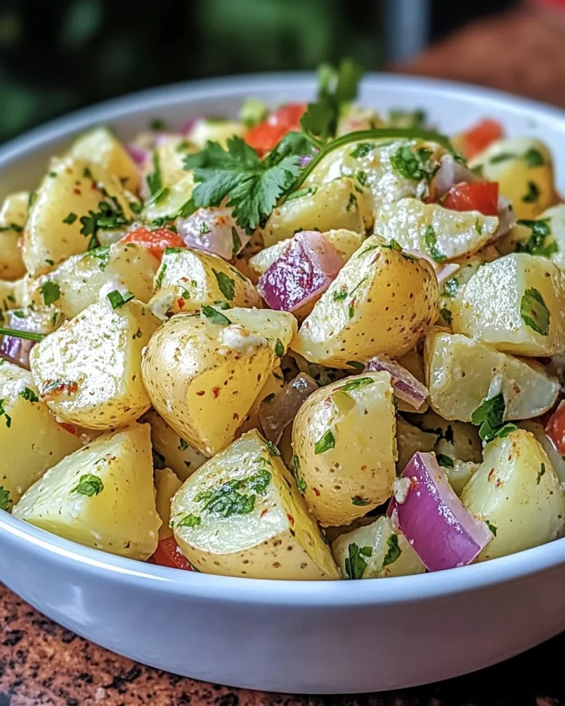 Cuban Mojo Potato Salad