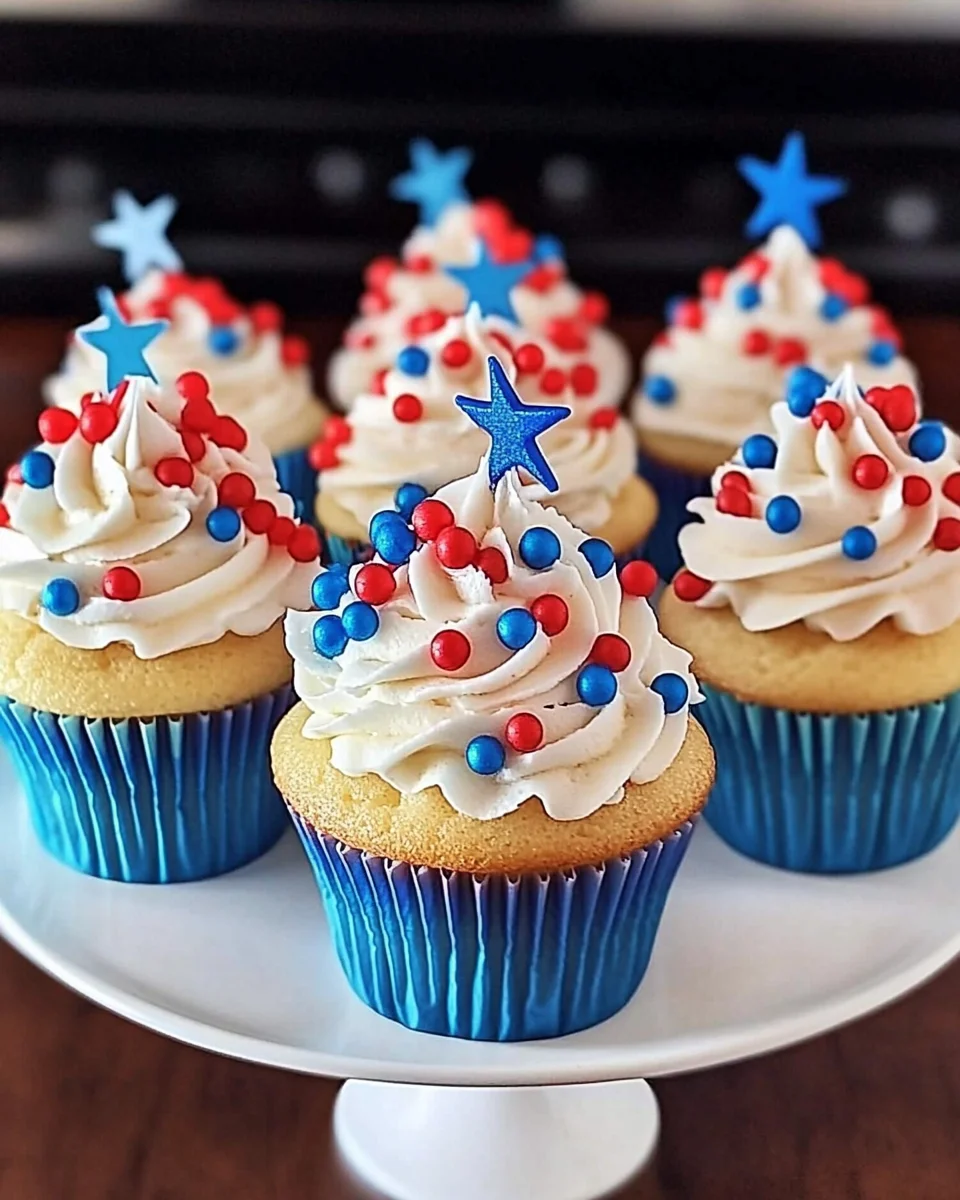Red White and Blue Cupcakes: A Festive Treat to Impress!