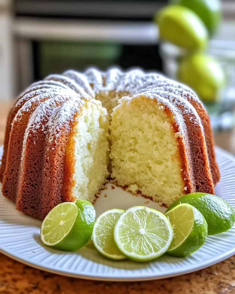 Key Lime Pound Cake