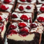 Cherry Cheesecake Brownies