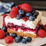 No Bake Berry Lush