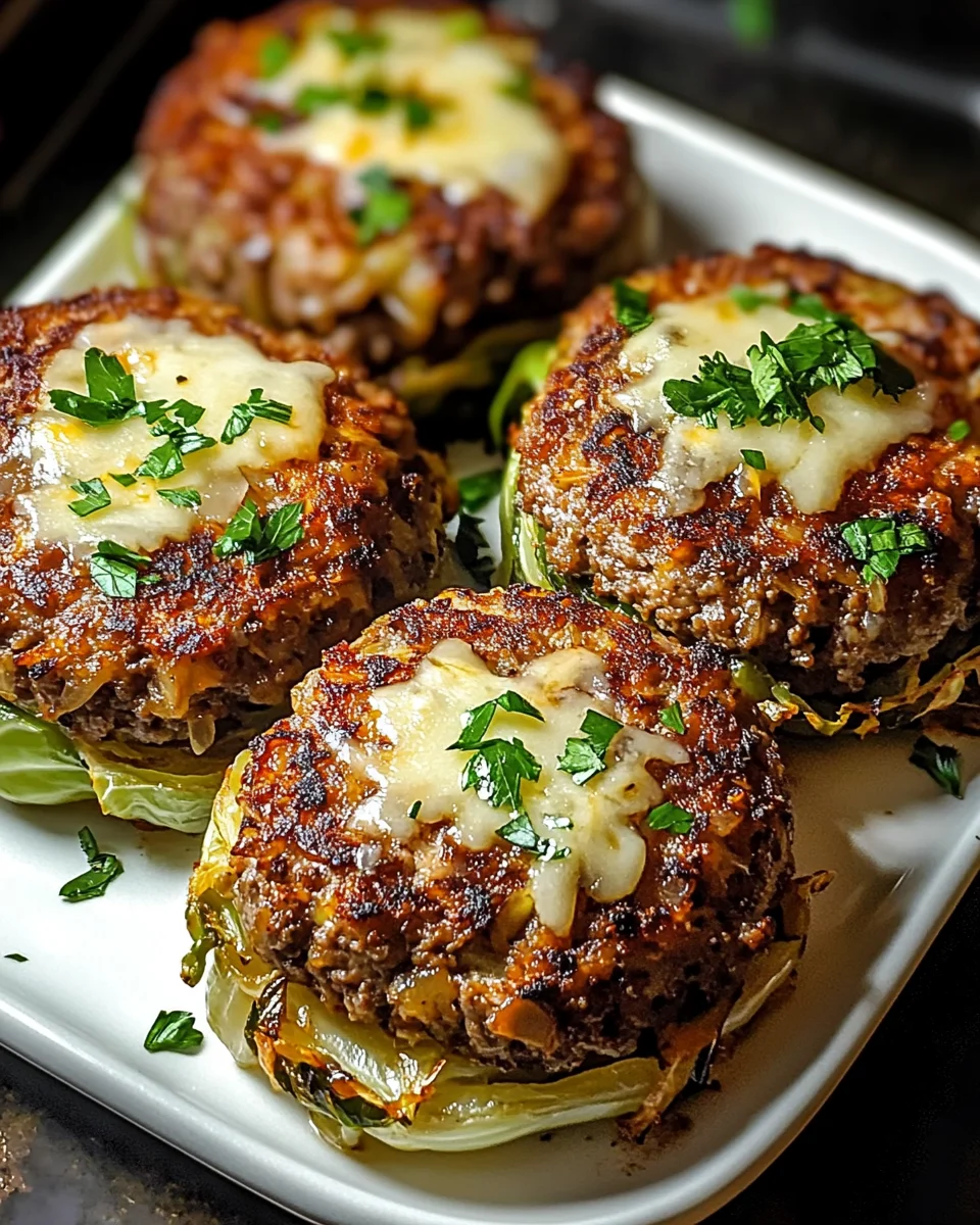 Oven-Baked Cabbage Burgers You Must Try Today!