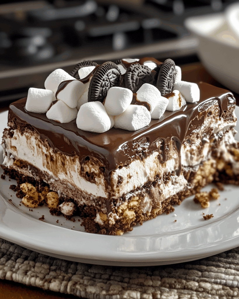 Hot Chocolate Lasagna