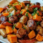 Sizzling Sweet Potato Sausage