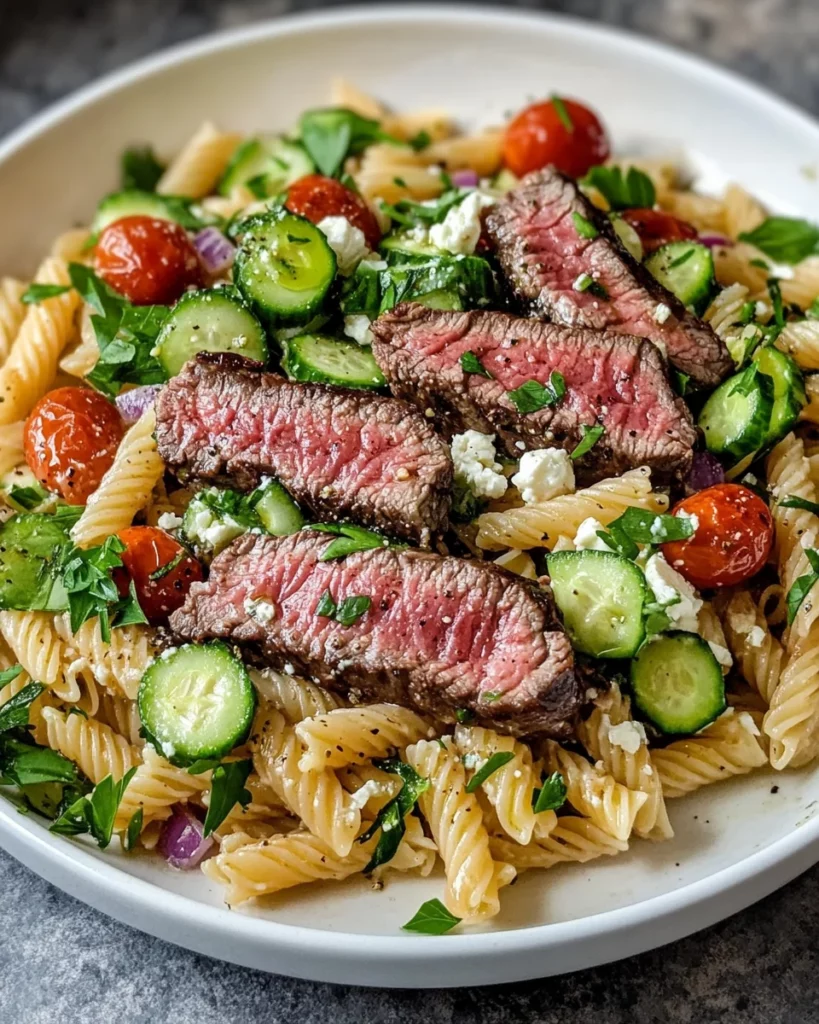 Steak Pasta Salad