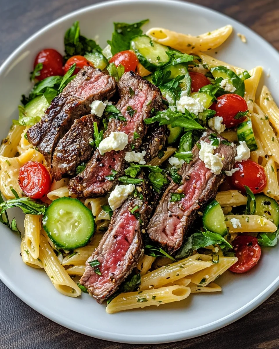 Steak Pasta Salad: A Delicious and Fresh Dinner Idea!
