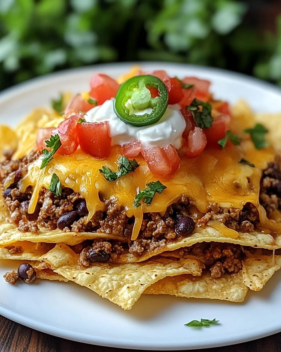 Beef Nachos: Create Delightful Layers of Flavor Fast!