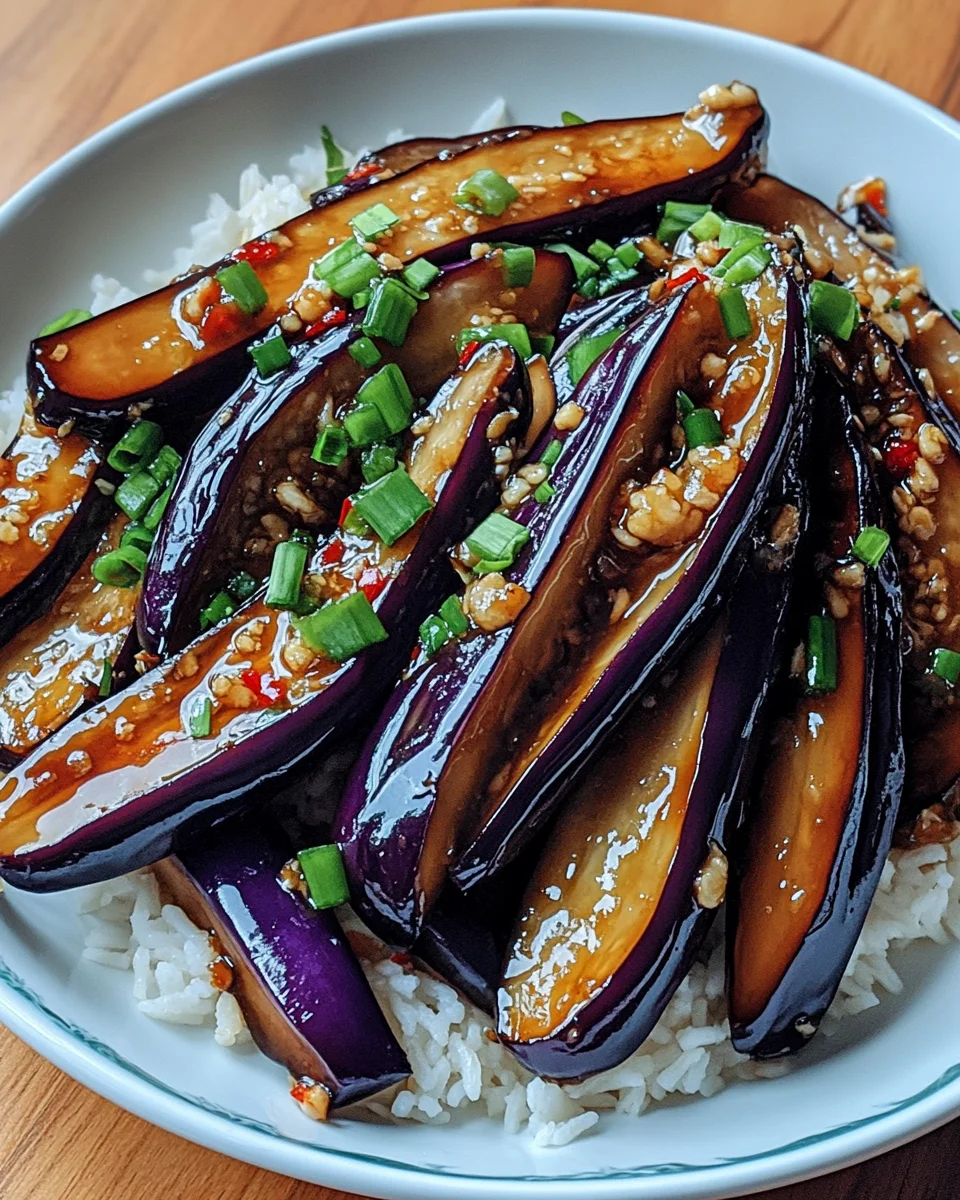 Irresistible Chinese Eggplant with Garlic Sauce: A Flavor Explosion!