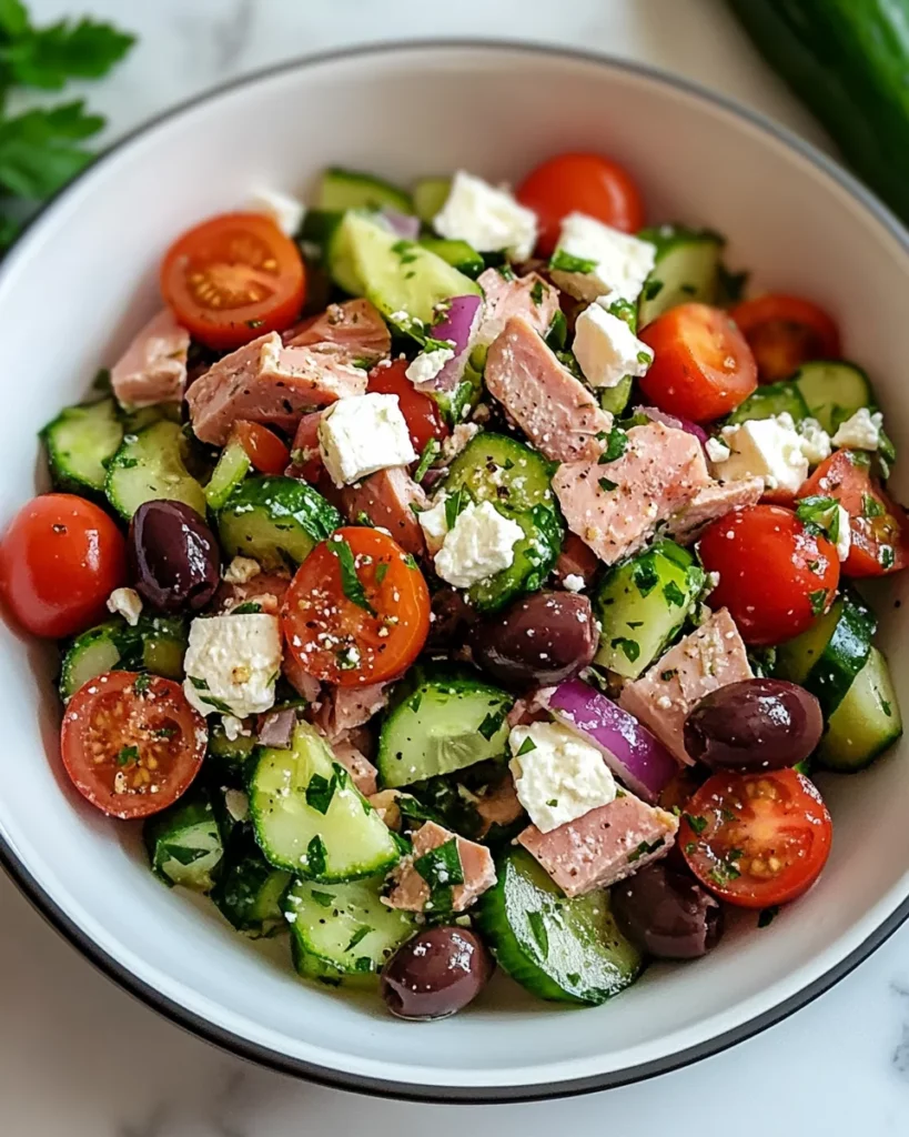 Mediterranean Tuna Salad