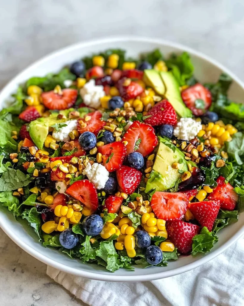 STRAWBERRY AVOCADO CORN SALAD