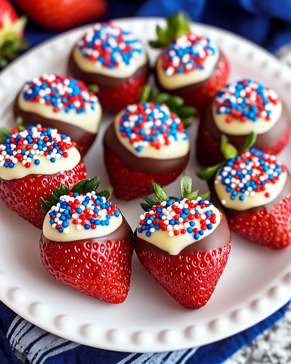 July Chocolate Covered Strawberries: A Festive Delight!